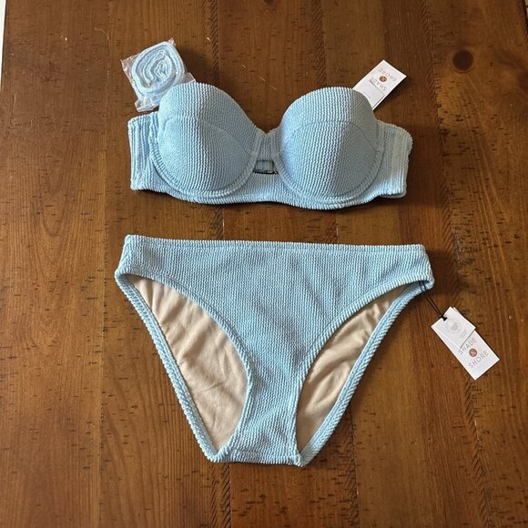 Shade & Shore Bikini Top & Medium Bottoms NWT - Picture 2 of 7